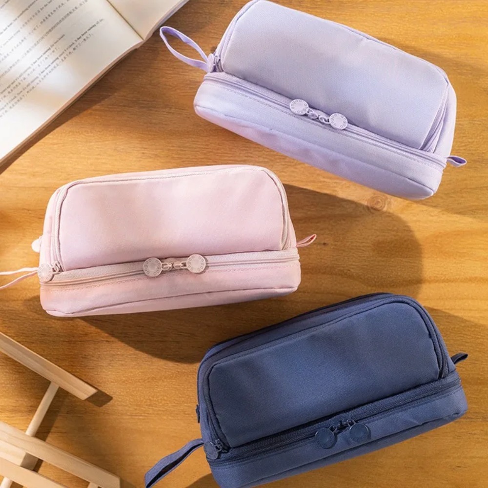 Aesthetic Large Pencil Case Pouch - Kawaii – trousse à crayons esthétique,