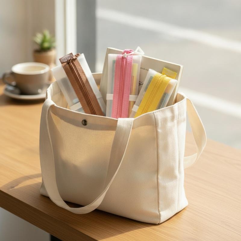 Clear Mesh Pencil Pouch For Exam - Pochette à crayons en maille transparente