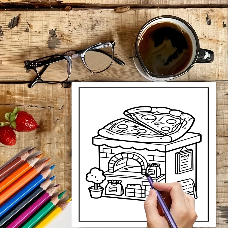 Livre de coloriage Little Spac - School Supplies avis et prix
