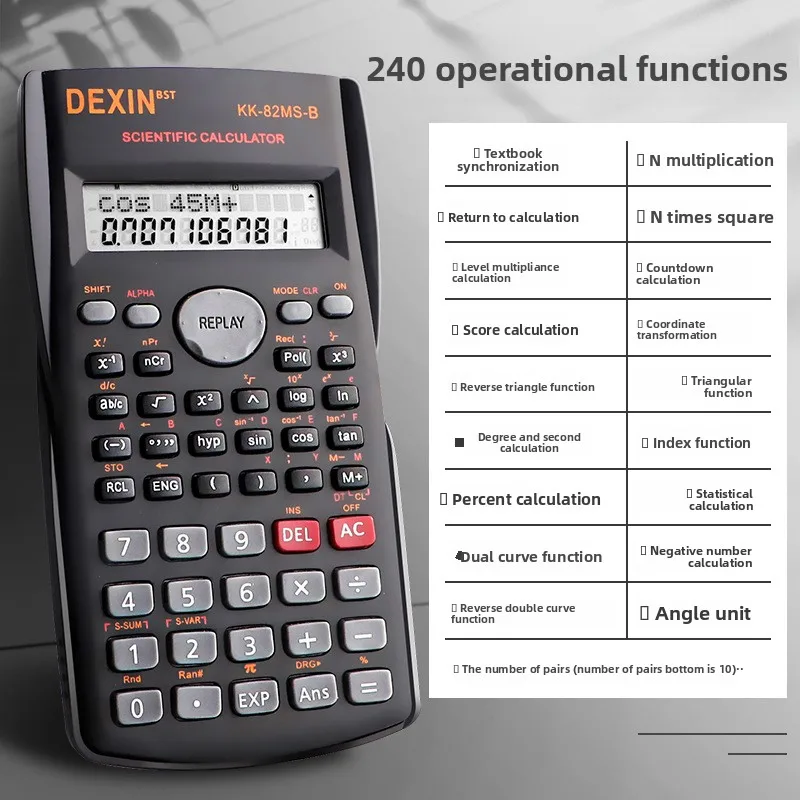 Calculatrice scientifique pour - Scientific Calculator For Secondary School avis et prix