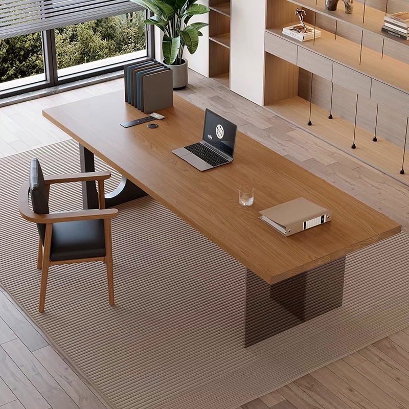 Bureau flottant en bois et acr - Office Furniture avis et prix
