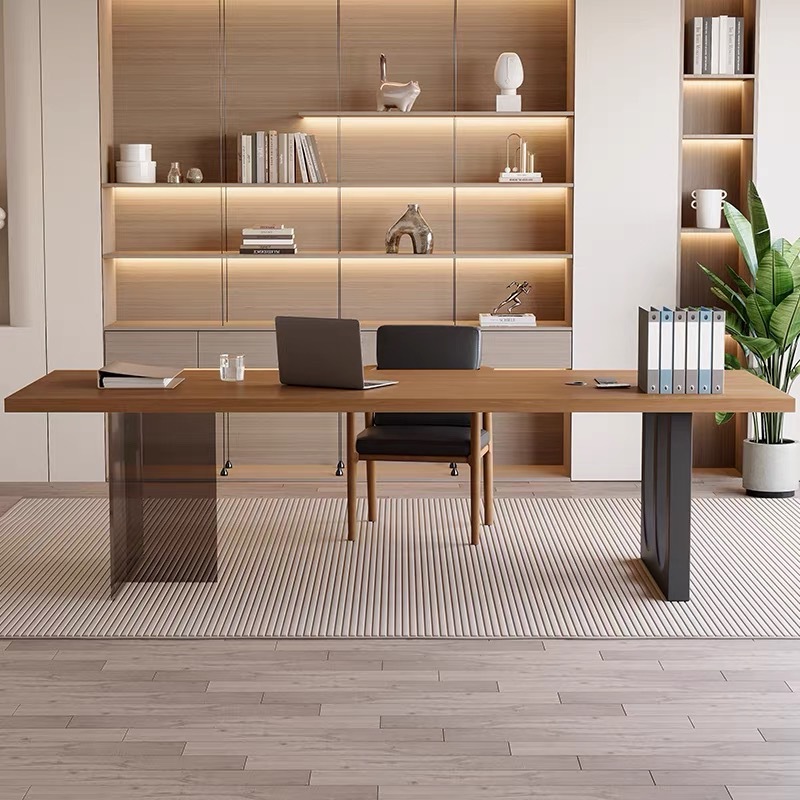 Bureau flottant en bois et acr - Office Furniture avis et prix