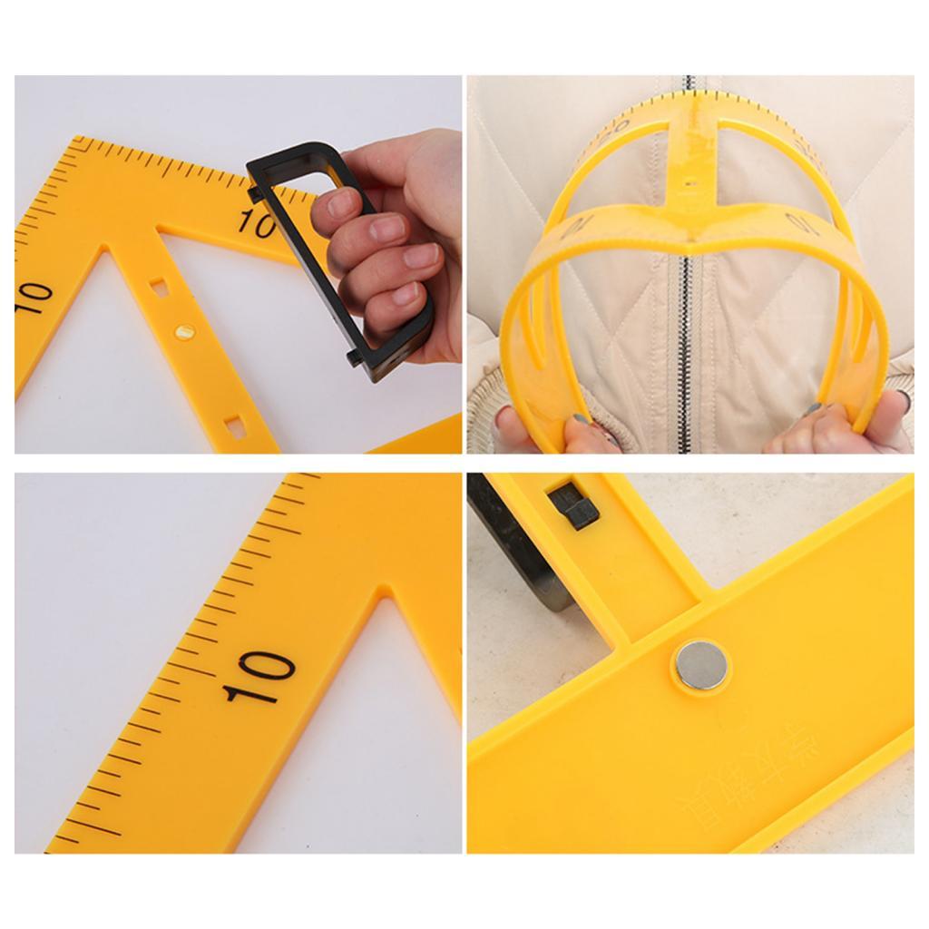 Ensemble de règles de géométri - Math Geometry Set With Compass avis et prix