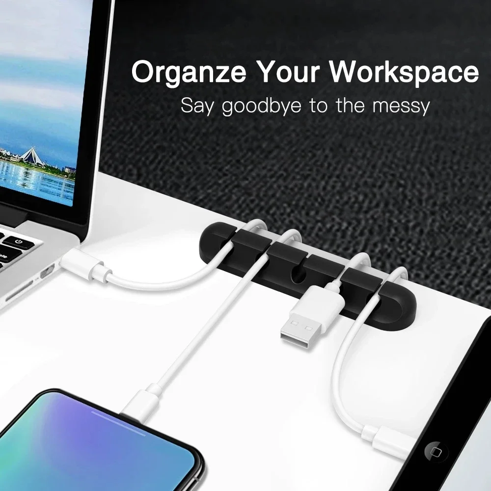 Organisateur de câbles USB en  - Desk Accessories avis et prix
