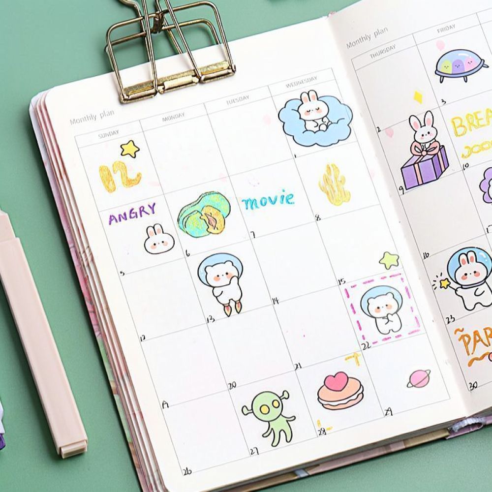 Ensemble de surligneurs pastel - Pastel Highlighter Set Double Ended avis et prix